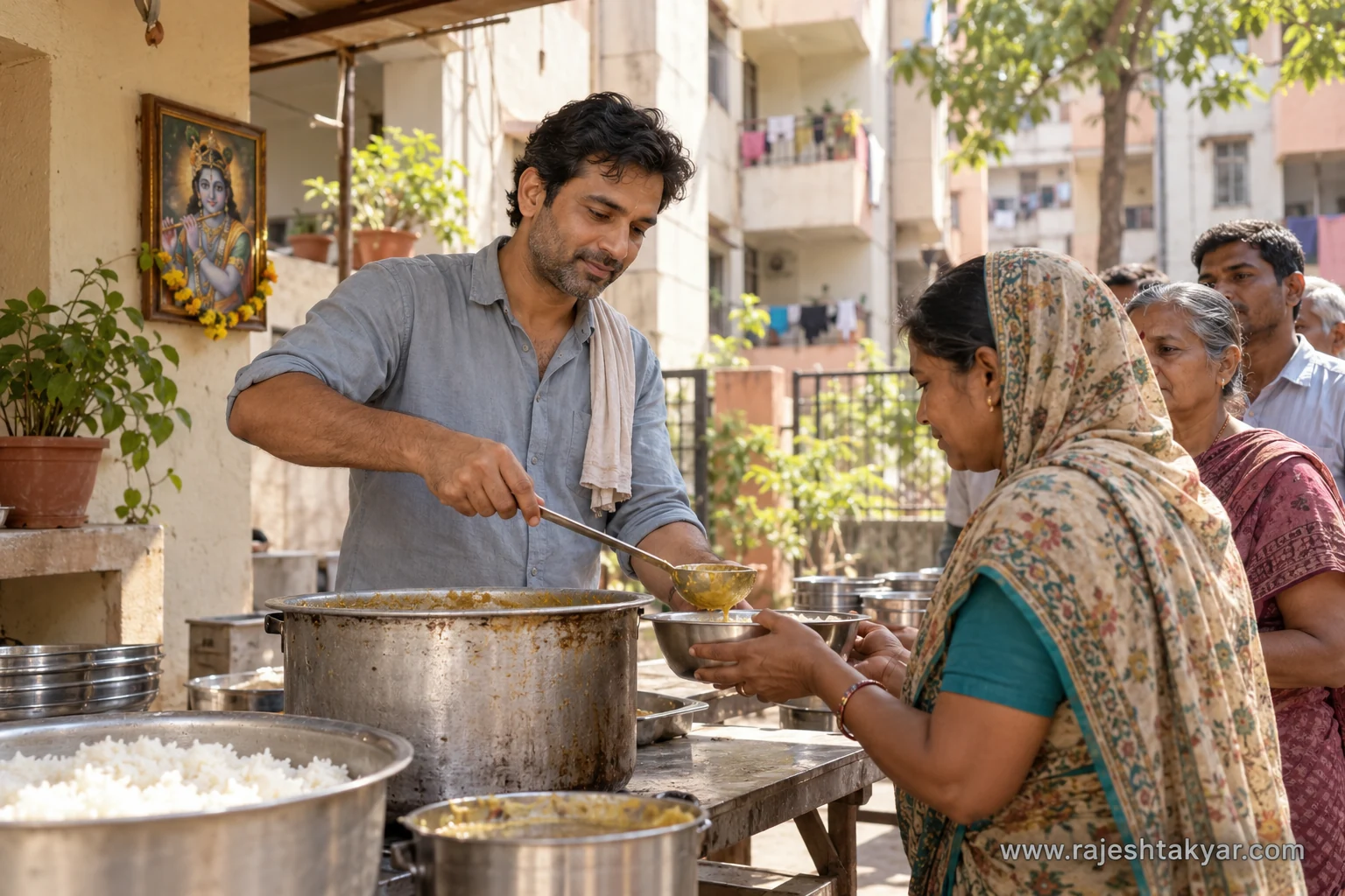 कर्म के बीच ईश्वर-स्मरण