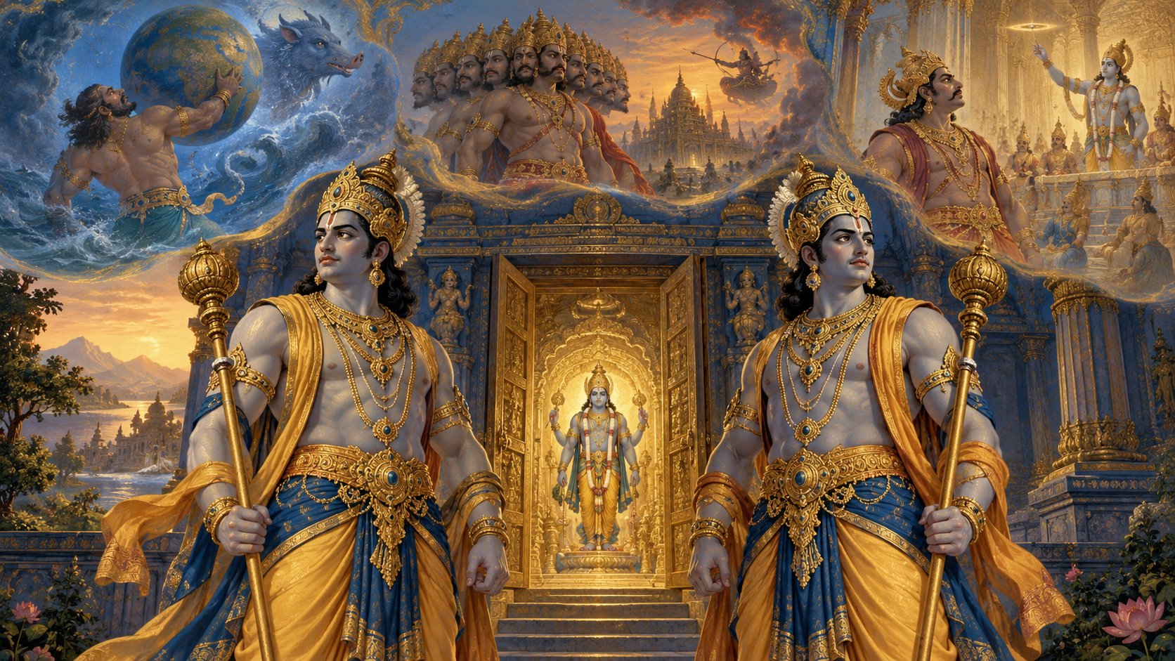 हिरण्याक्ष, रावण और शिशुपाल एक ही थे