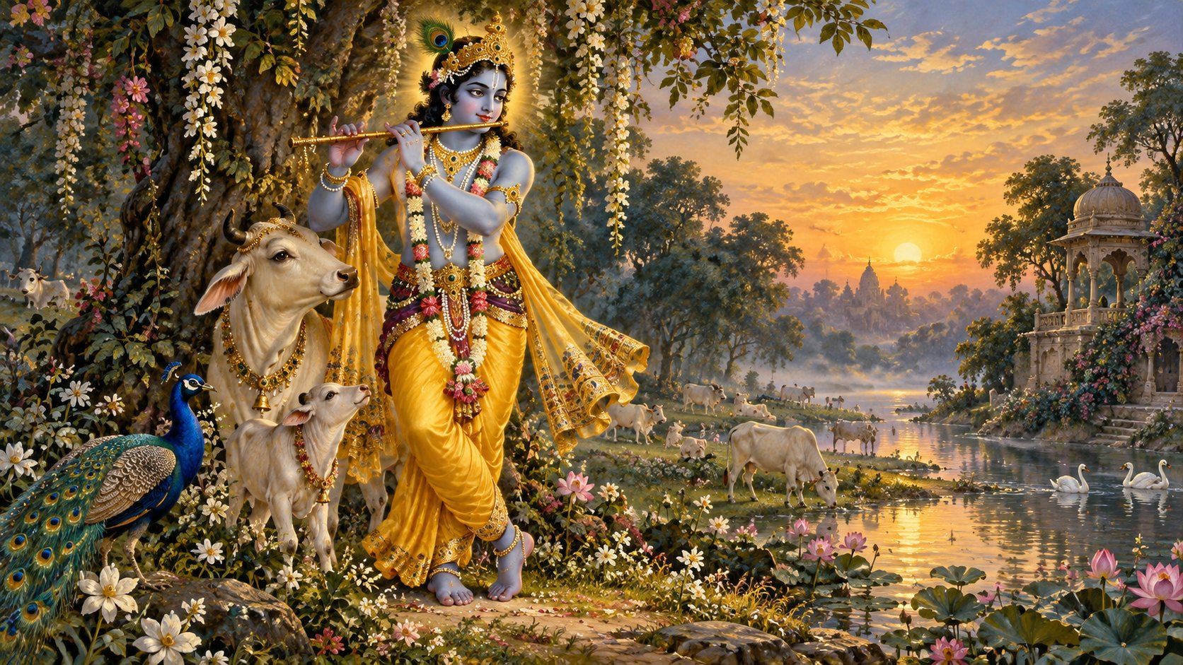 श्री कृष्ण के प्रिय वस्त्र और आभूषण