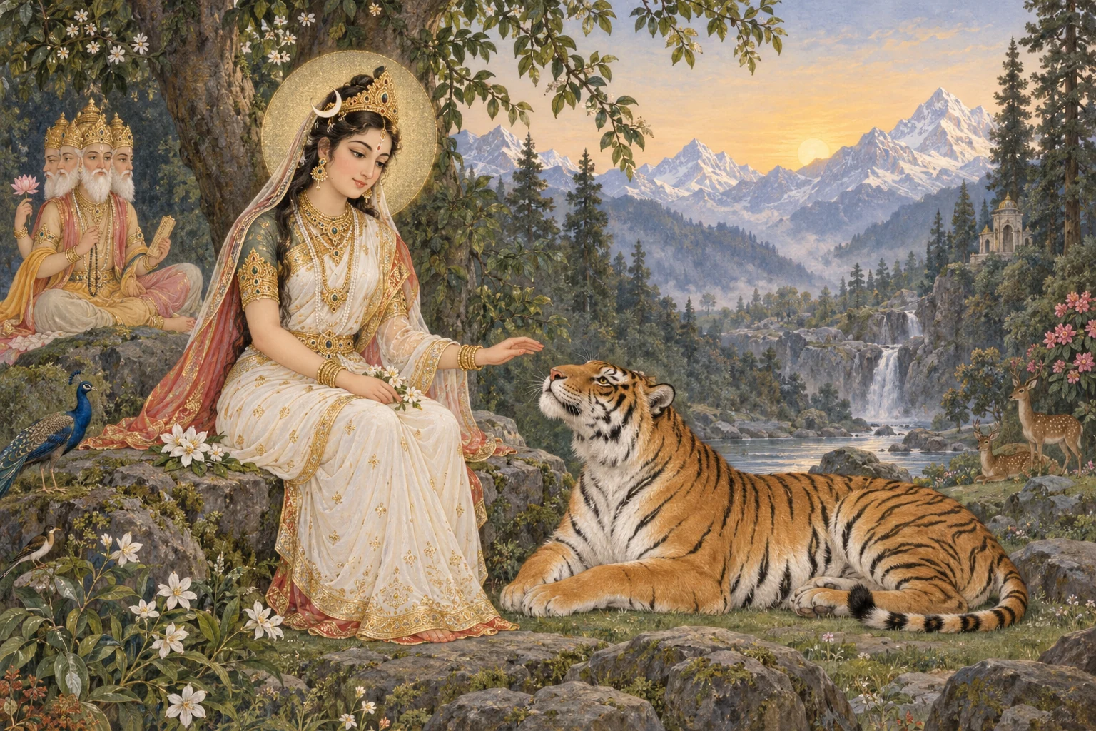 The Tiger Transformed by Compassion