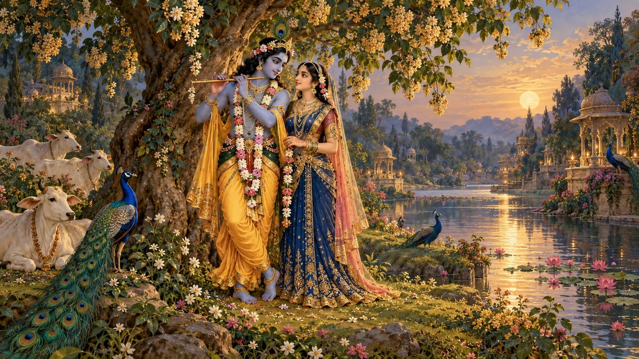 The Form of Radha and Krishna