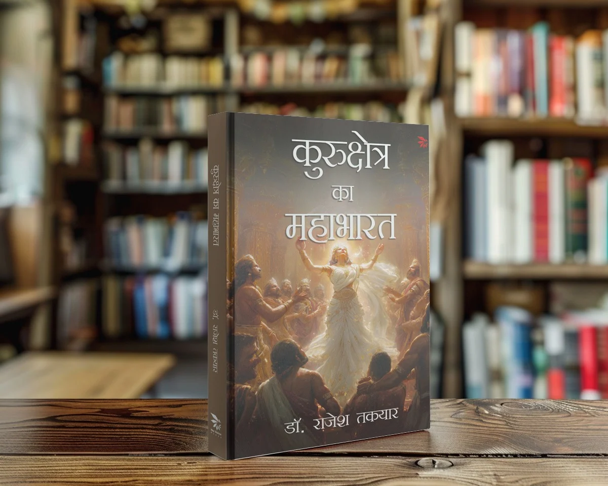 कुरुक्षेत्र का महाभारत पुस्तक का आवरण