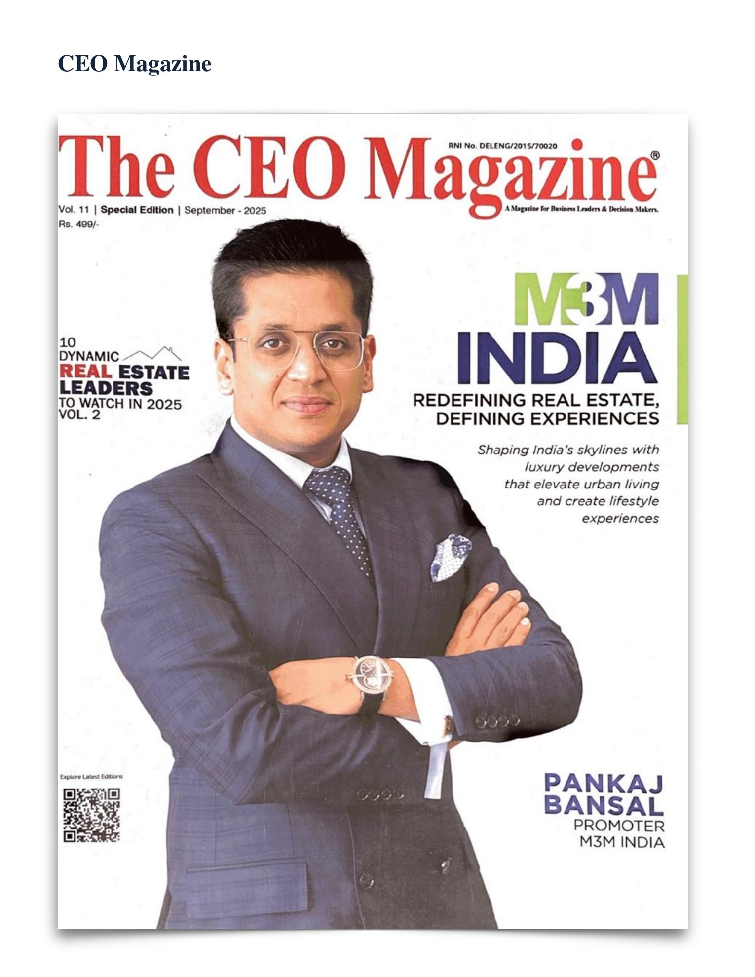 Dr. Rajesh Takyar’s profile, page 37