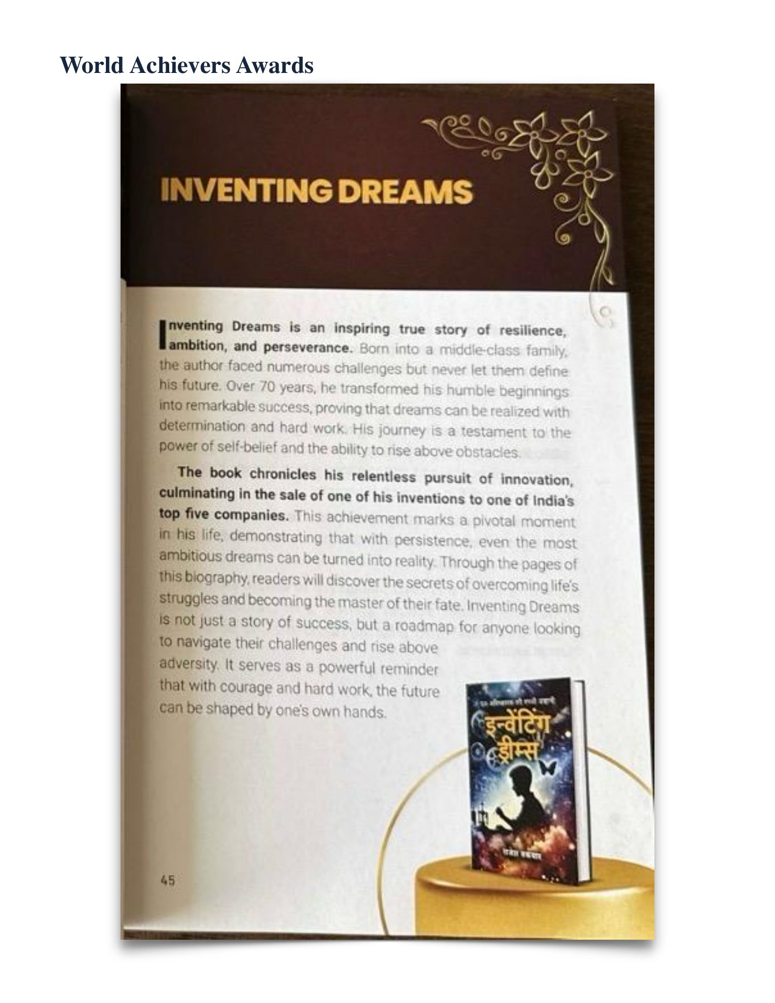 Dr. Rajesh Takyar’s profile, page 50