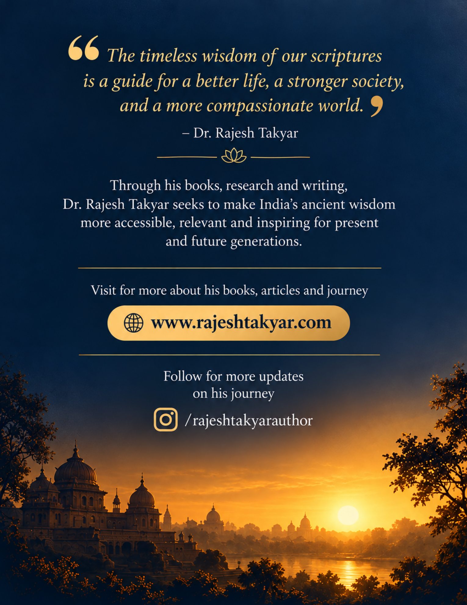 Dr. Rajesh Takyar’s profile, page 53